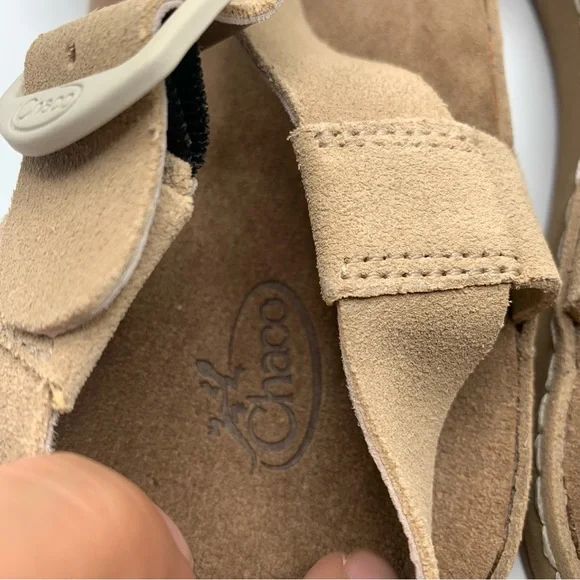 NWOB Chaco Women's Wayfarer Sandal, Style JCH108828, Color Suede Buff, SZ10 1624 - Picture 7 of 10